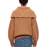 Maglione in cashmere beige 