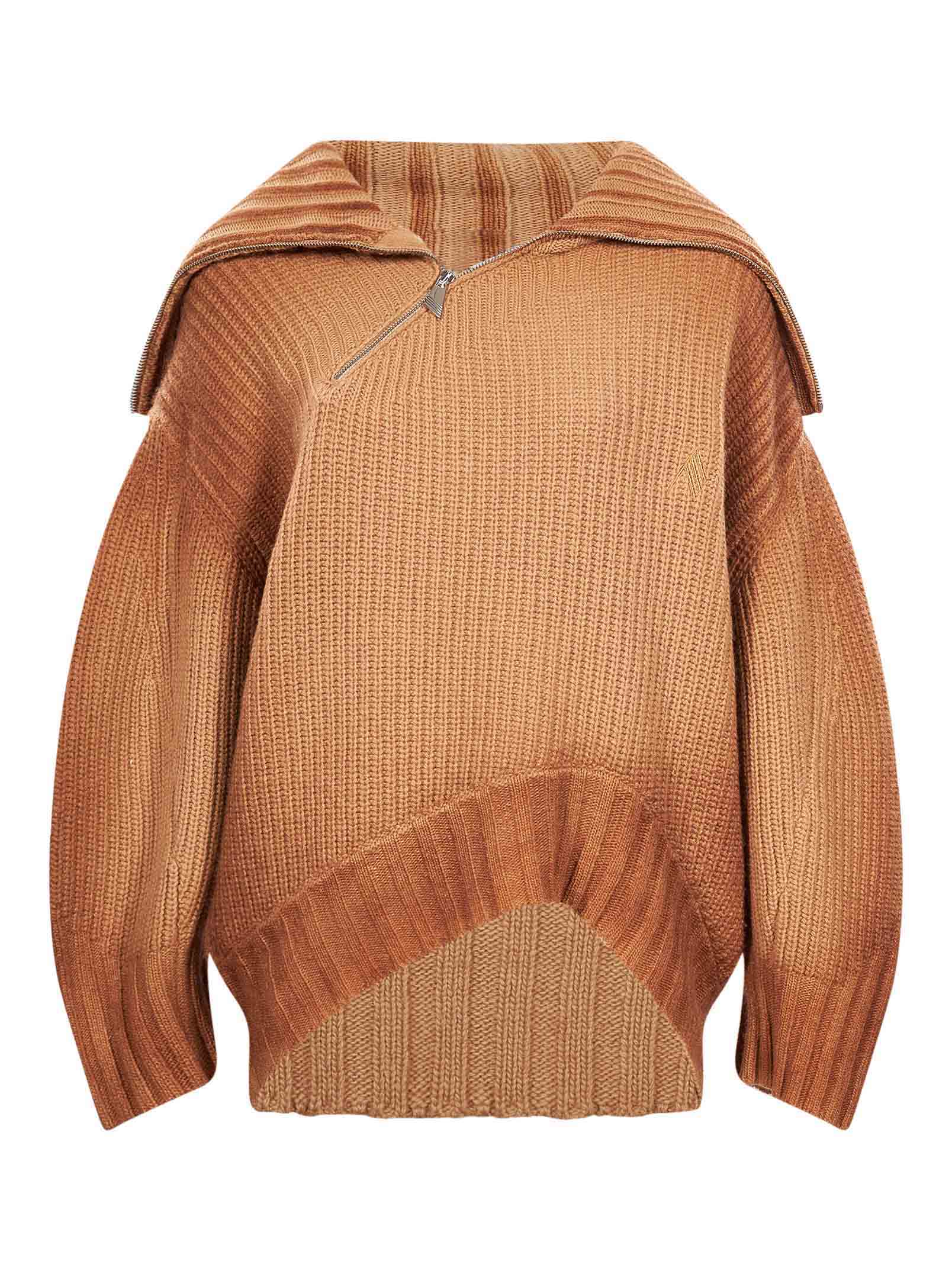 Maglione in cashmere beige 