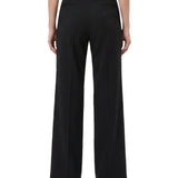 Pantalone tuxedo in lana nero 