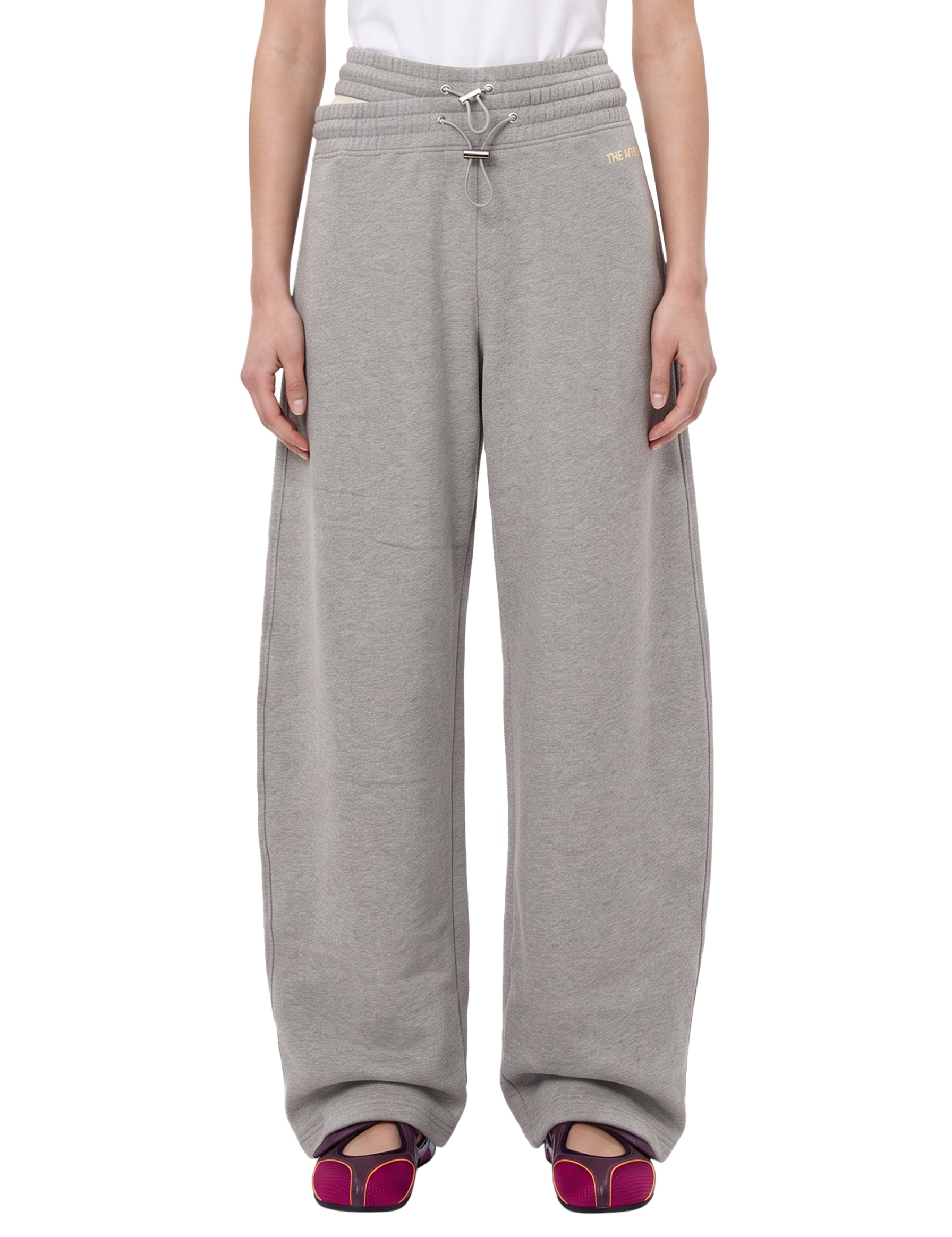 Pantalone jogger in grigio 