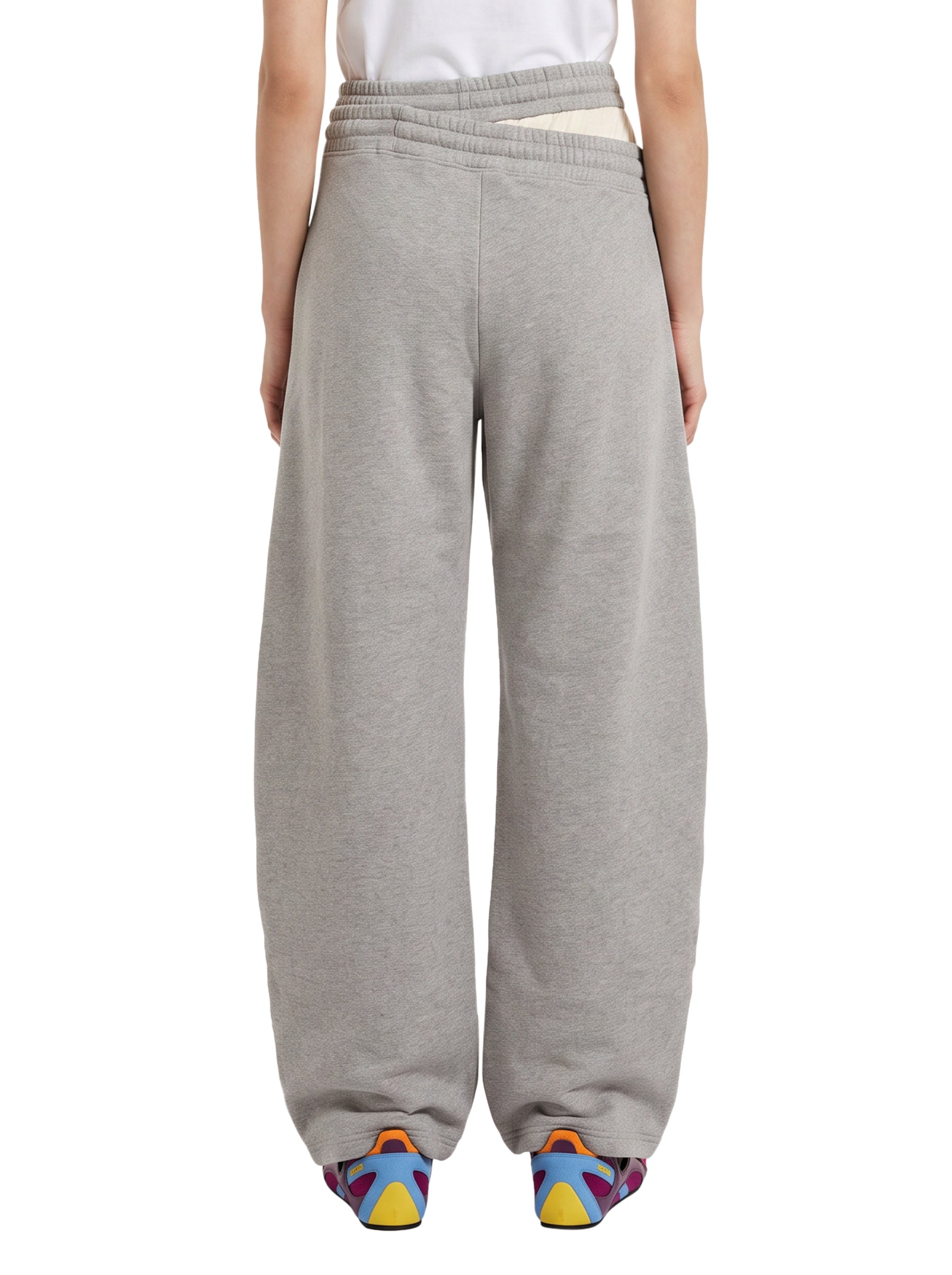 Pantalone jogger in grigio 