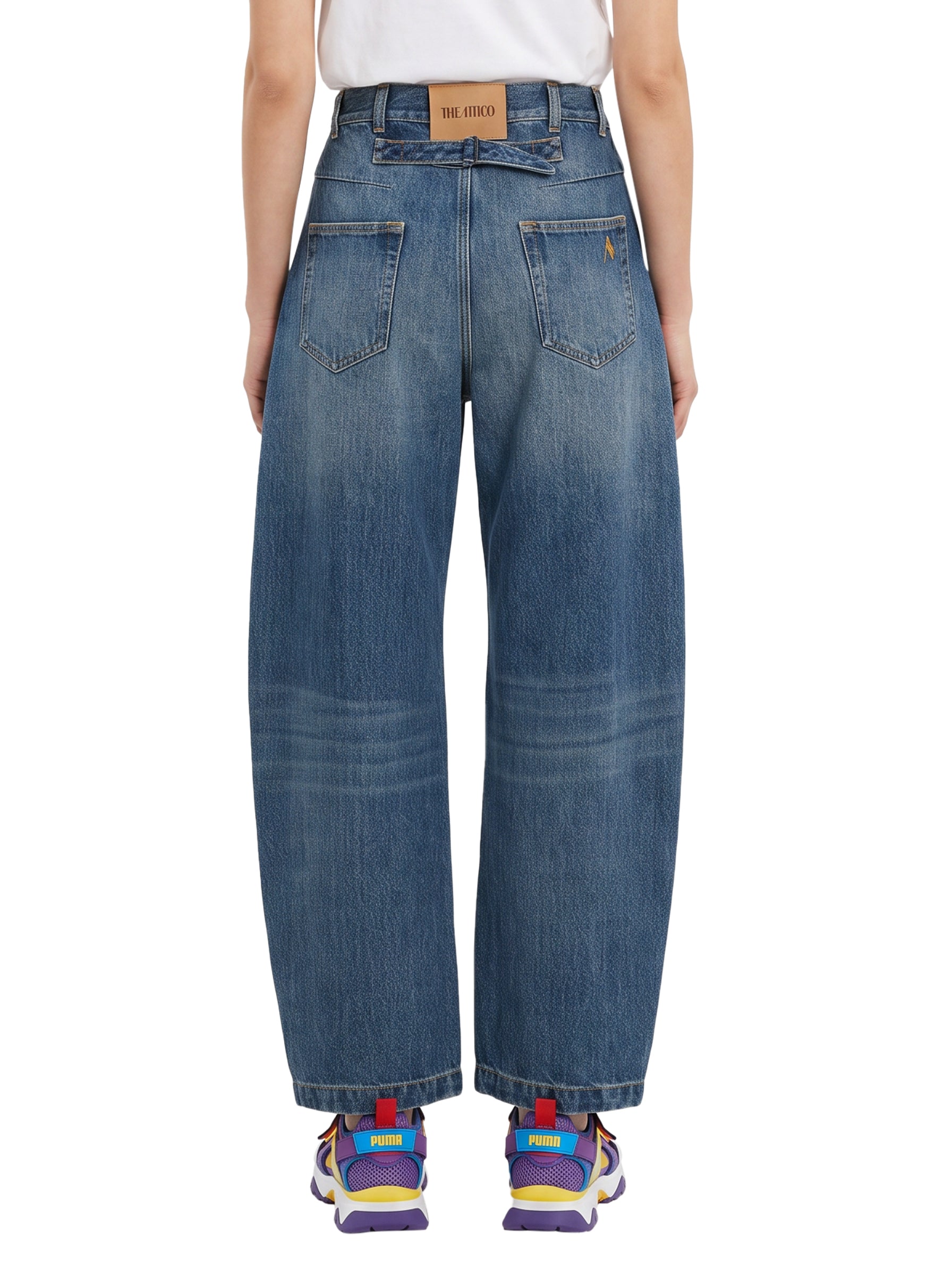 Jeans denim in azzurro 
