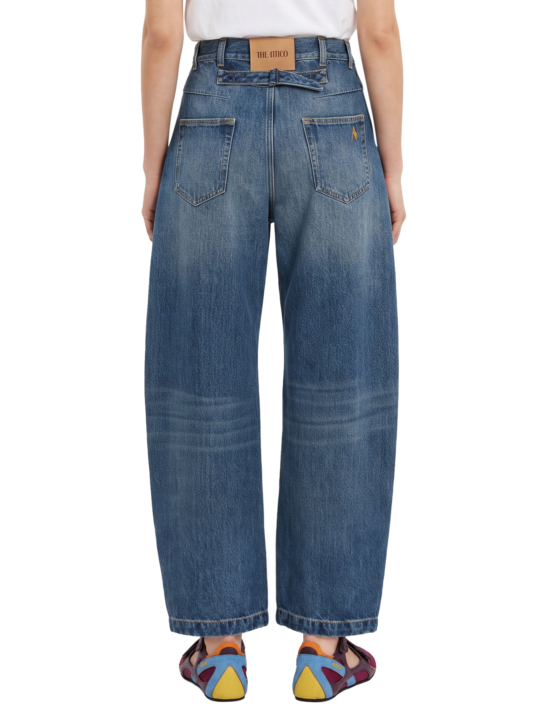 Jeans denim in blu 