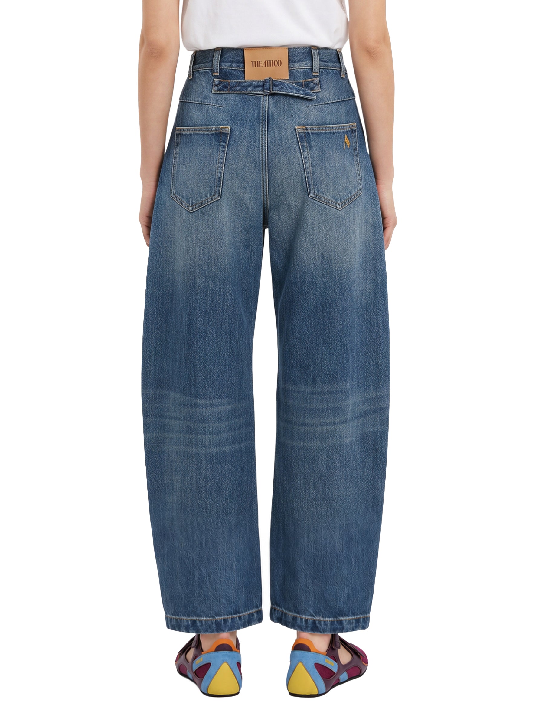 Jeans denim in blu 
