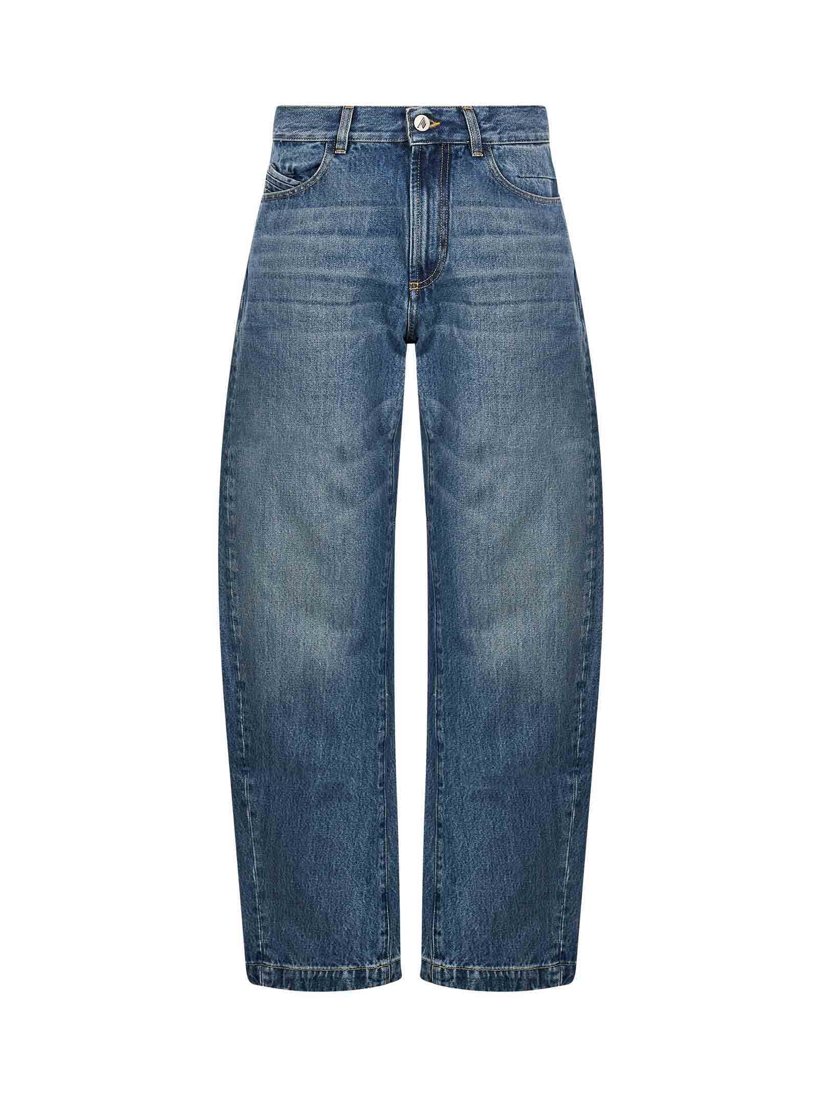Jeans denim in azzurro 