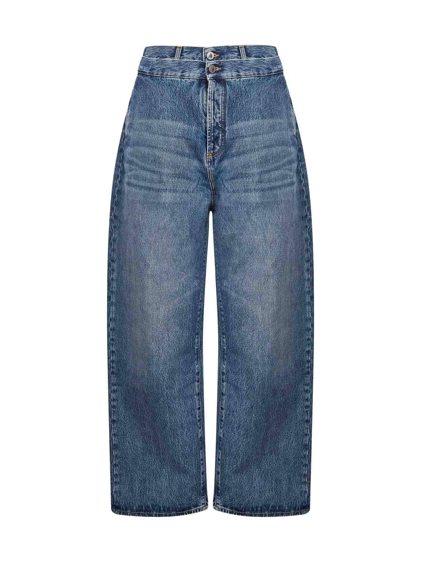 Jeans doppio strato in azzurro 