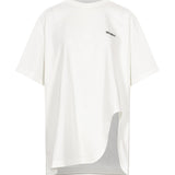 T-shirt oversize in bianco 