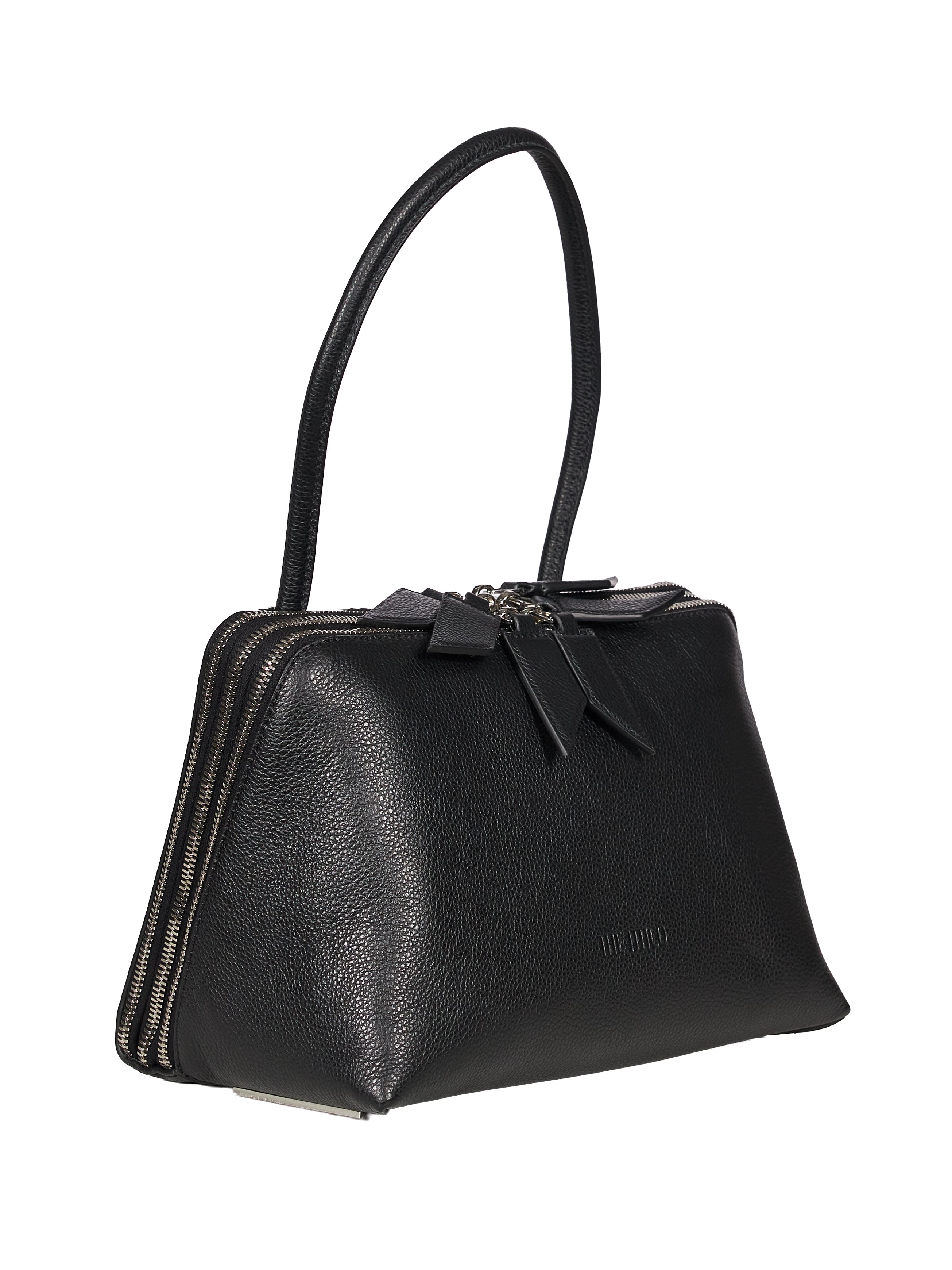 Borsa a spalla "L'altra di Milano" in nero 