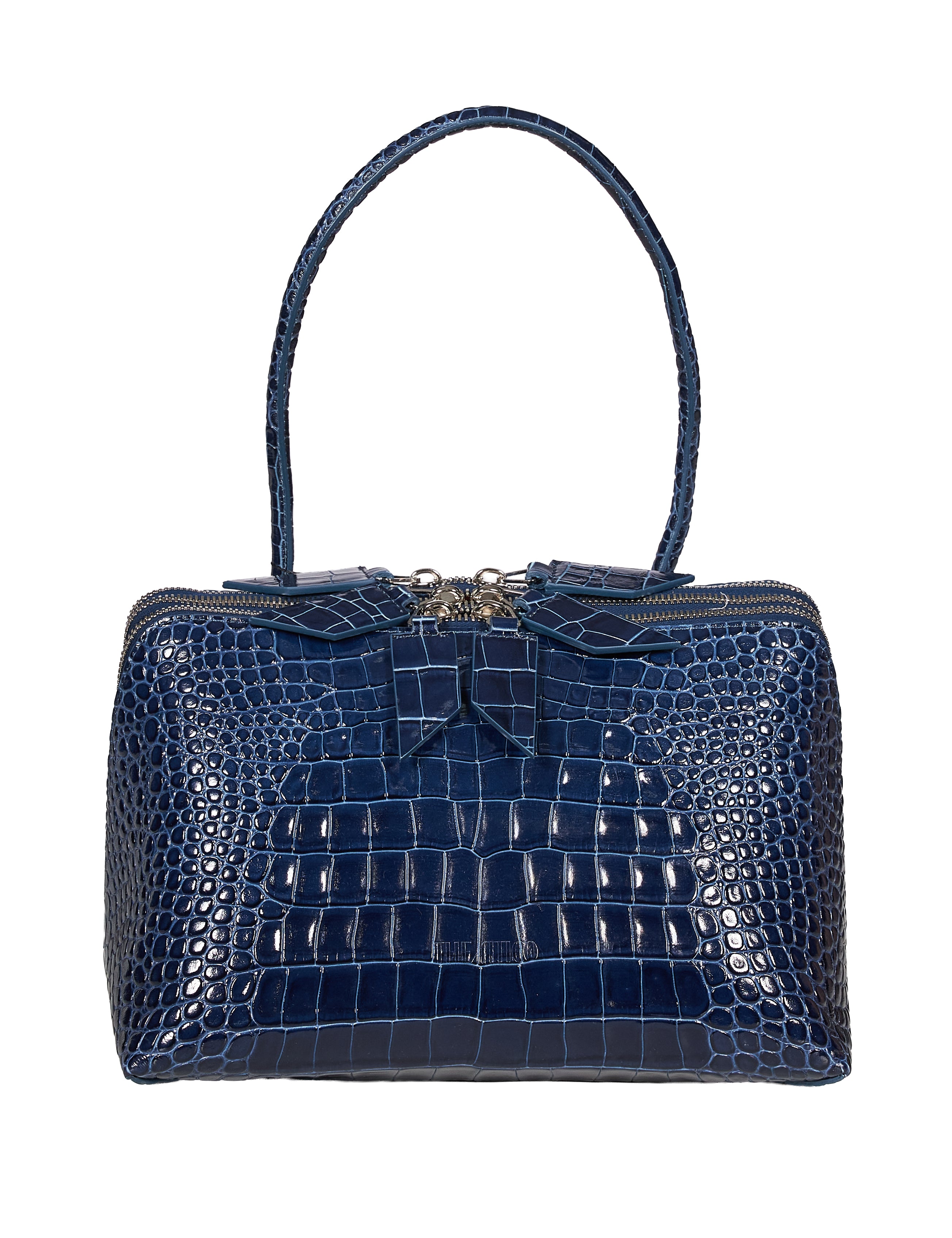 Borsa a spalla "L'altra di Milano" in blu 