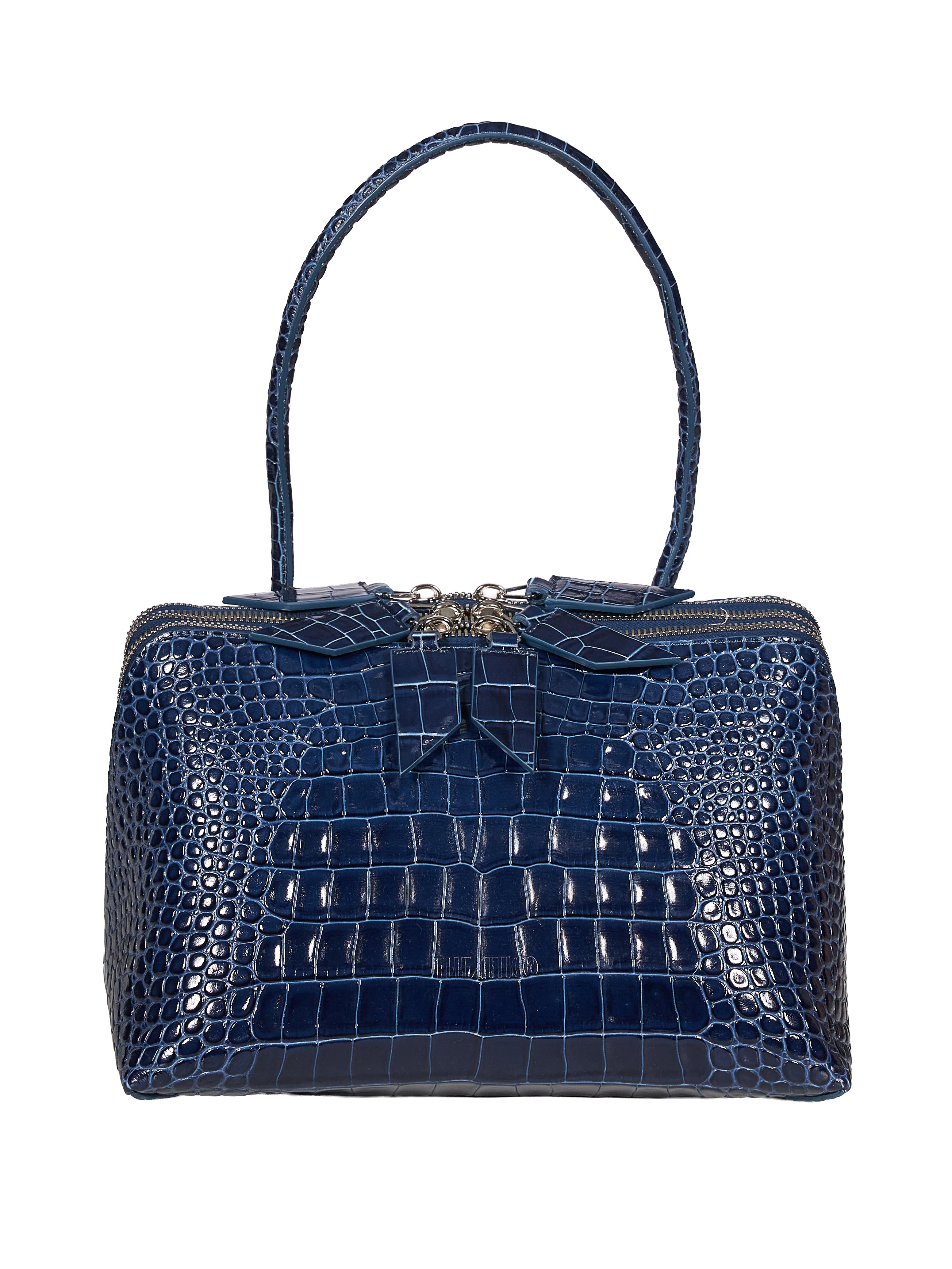 Borsa a spalla "L'altra di Milano" in blu 