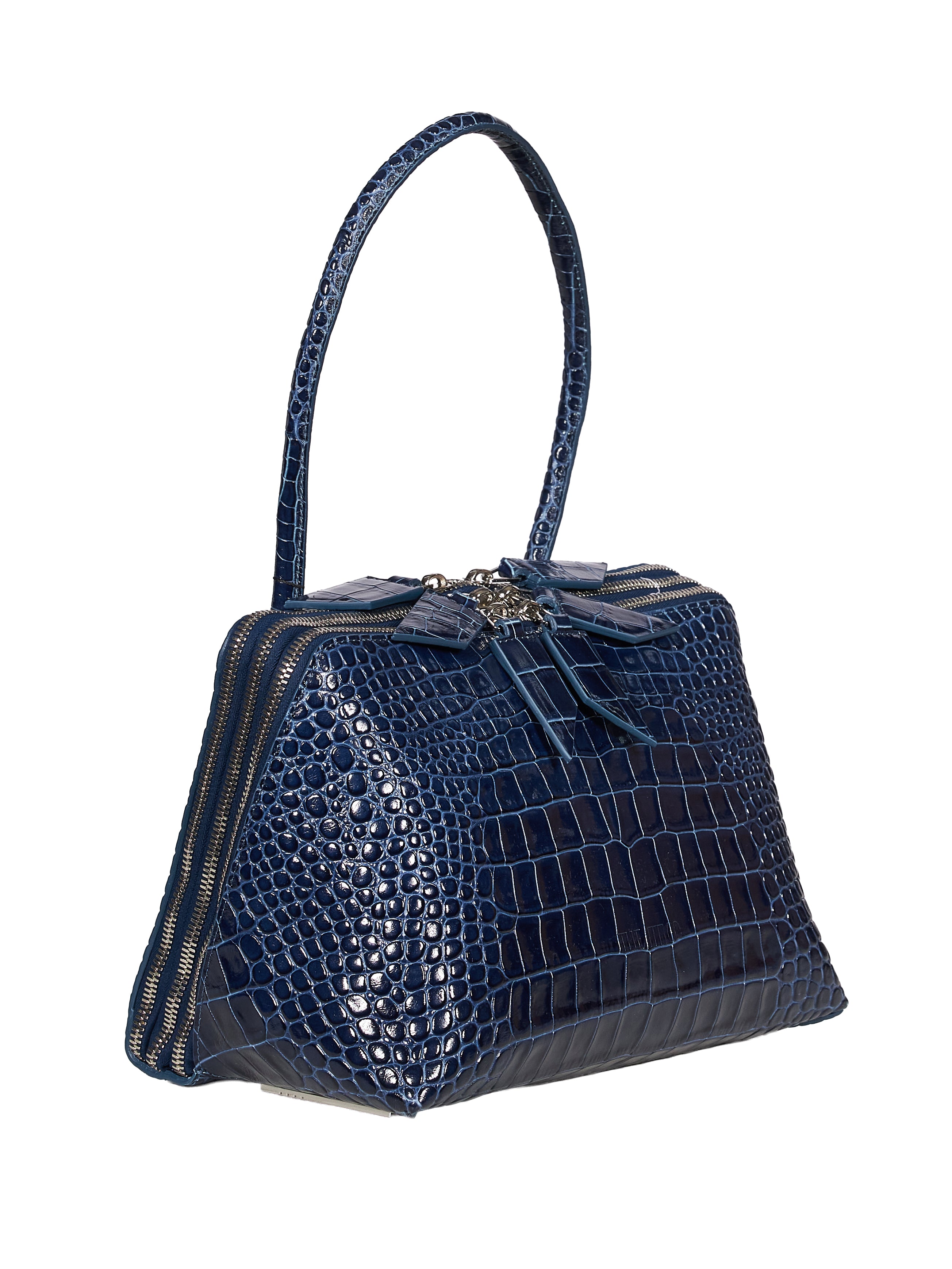 Borsa a spalla "L'altra di Milano" in blu 