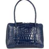 Borsa a spalla "L'altra di Milano" in blu 