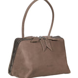 Borsa a spalla "L'altra di Milano" in grigio 