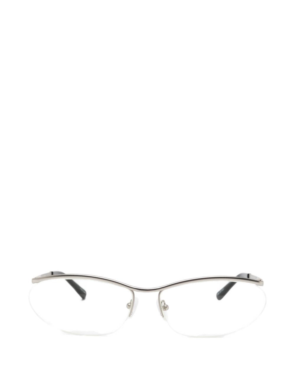 Occhiali Charlotte di Linda Farrow in argento The attico x linda farrow - donna 