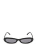Linda Farrow oval-frame sunglasses in black The Attico x Linda Farrow - women