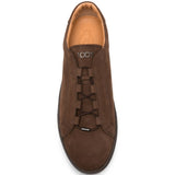 Sneakers in pelle in marrone 