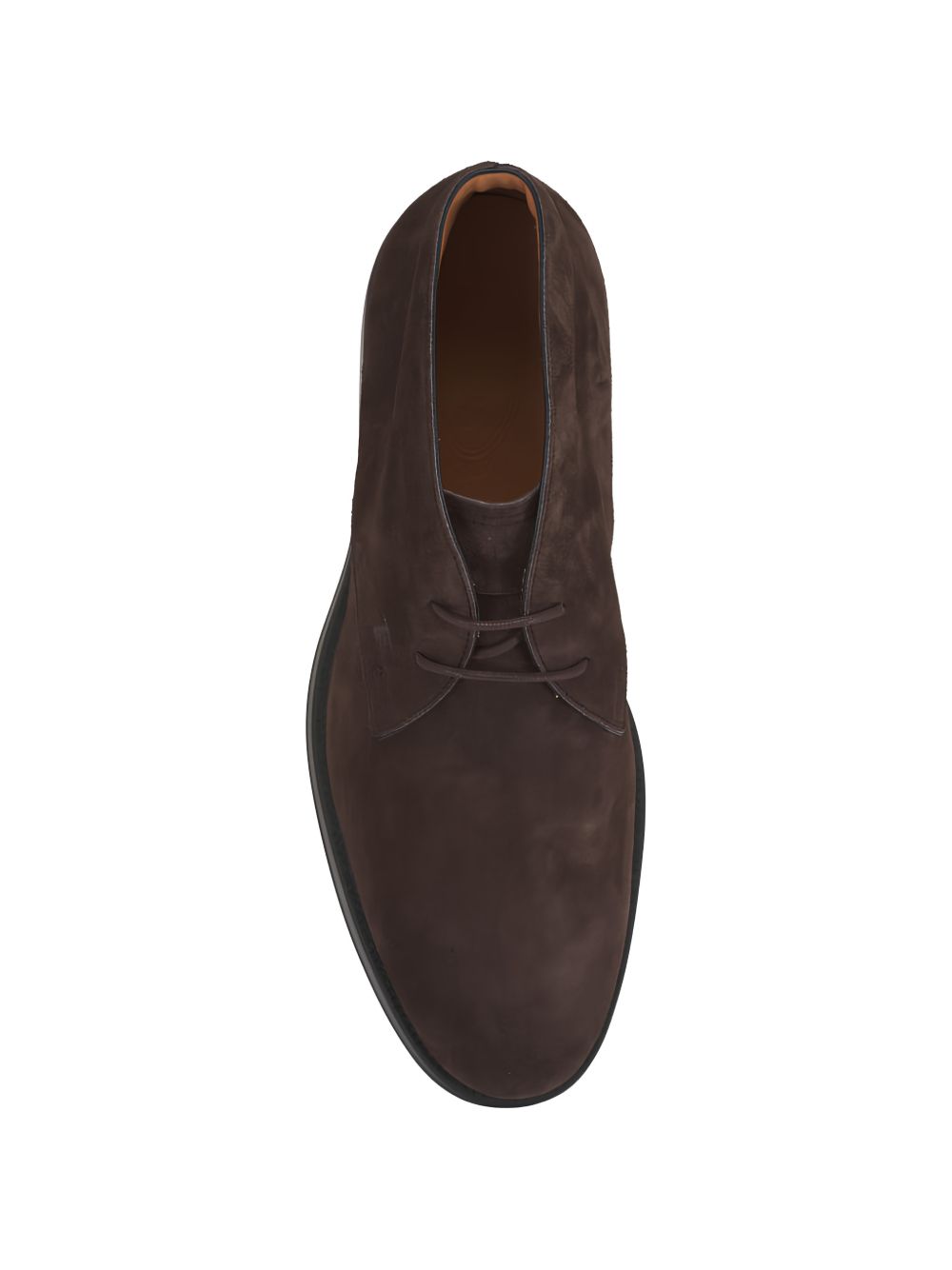 Stivali in pelle scamosciata in marrone 