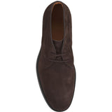 Stivali in pelle scamosciata in marrone 