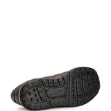 Sneakers Red Dot in Pelle in marrone 