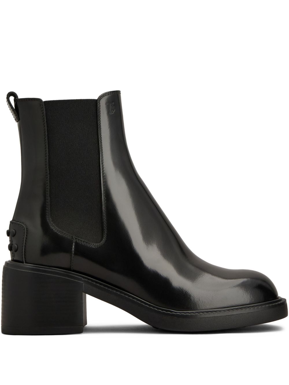 Stivaletti chelsey Gomma T60 in nero 