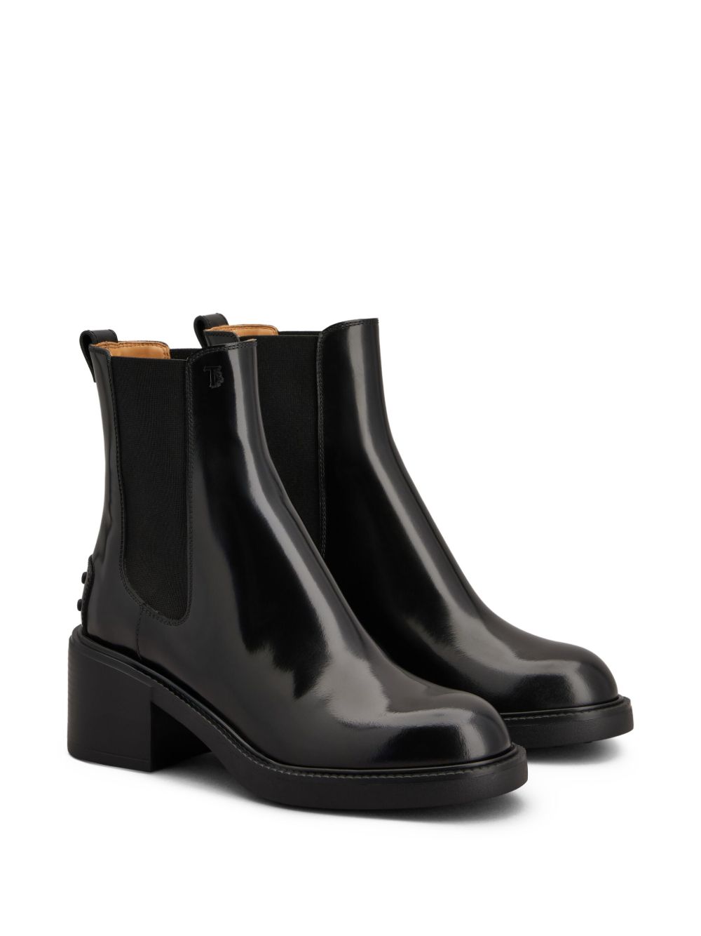 Stivaletti chelsey Gomma T60 in nero 