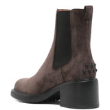 Stivaletti chelsey in marrone 
