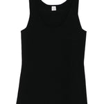 Canotta in maglia in nero Toteme - donna 