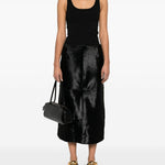 Canotta in maglia in nero Toteme - donna 