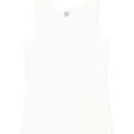 Canotta lavorata a maglia in bianco Toteme - donna 