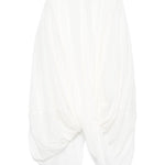 Gonna drapeggiata cocoon in bianco Toteme - donna 