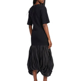 Abito Cocoon in nero 