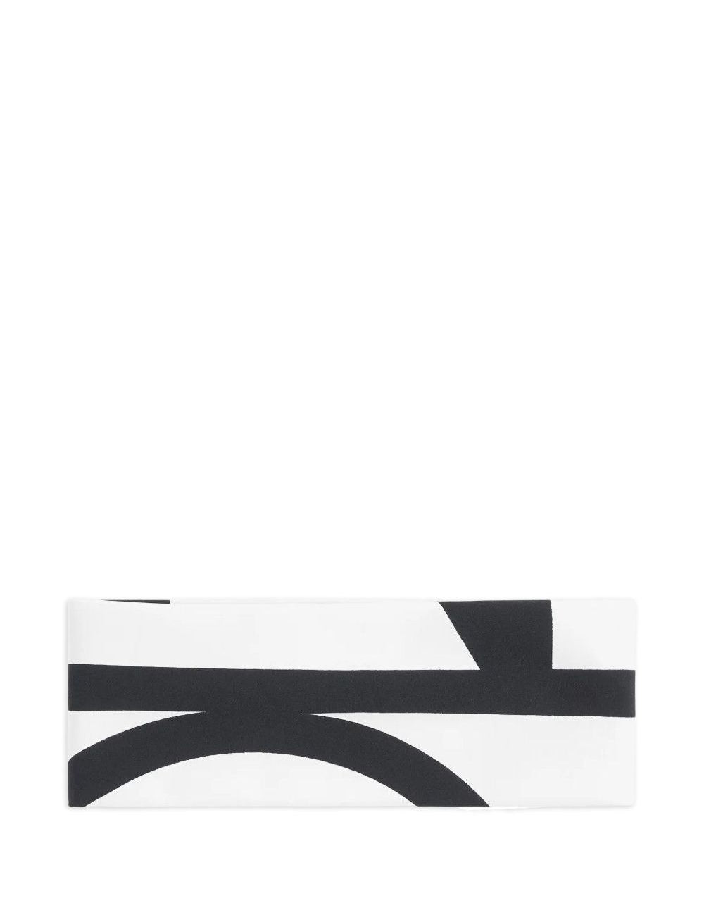 Fascia per capelli con monogramma in bianco Toteme - donna 