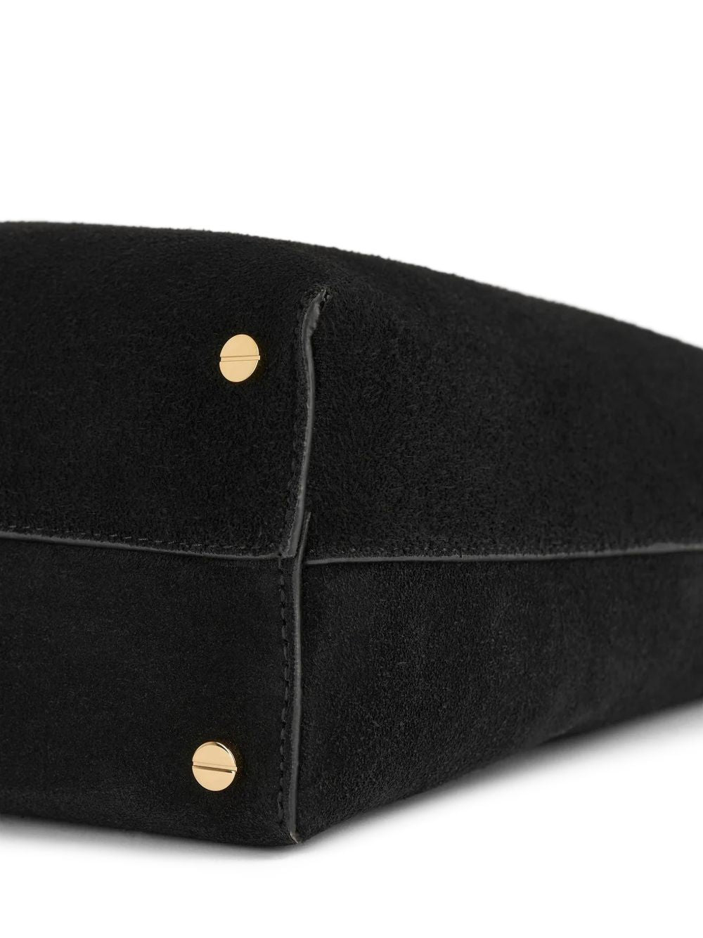Borsa a spalla Bevel media in nero 