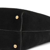 Borsa a spalla Bevel media in nero 