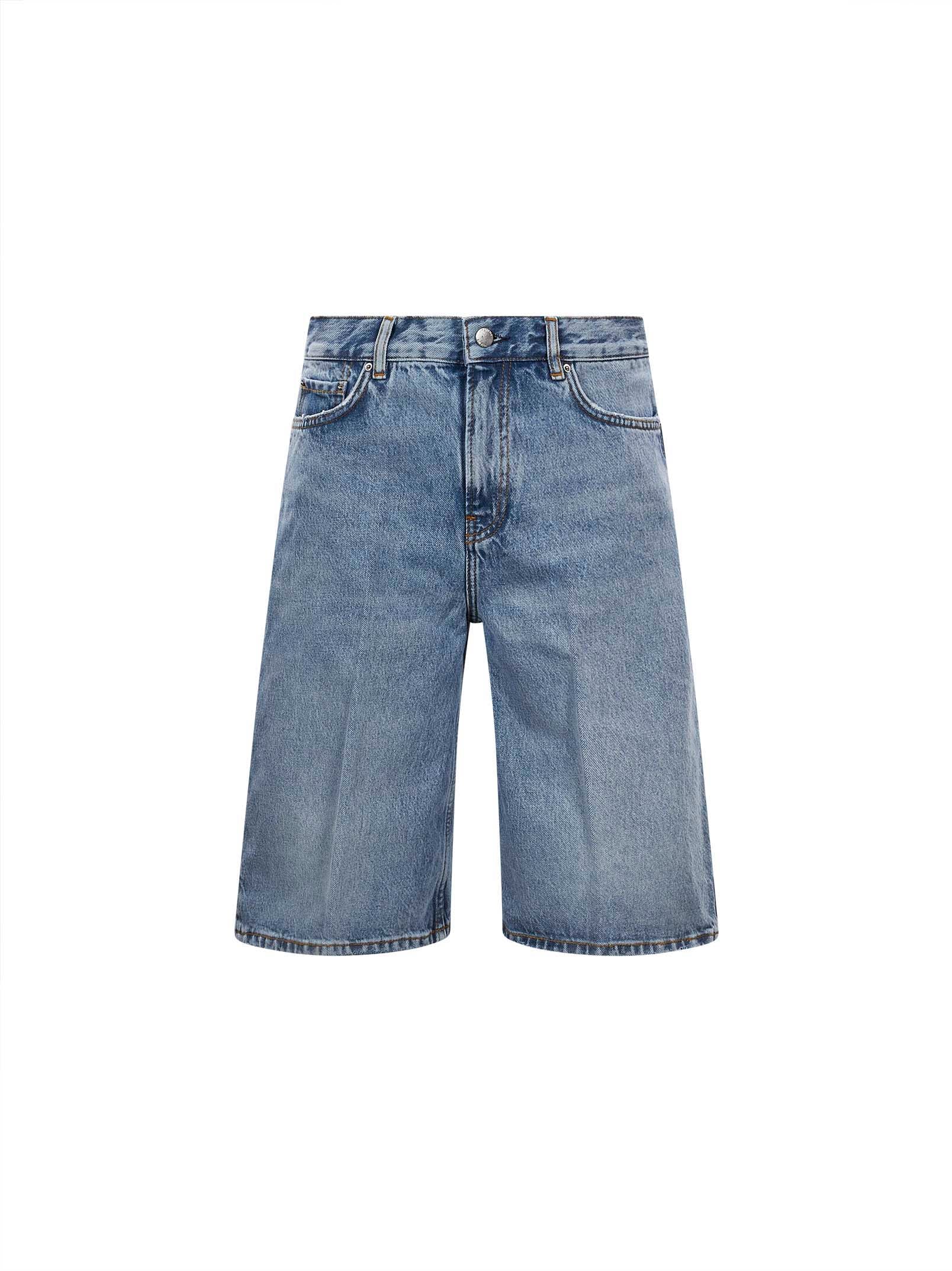Shorts Board in denim blu 