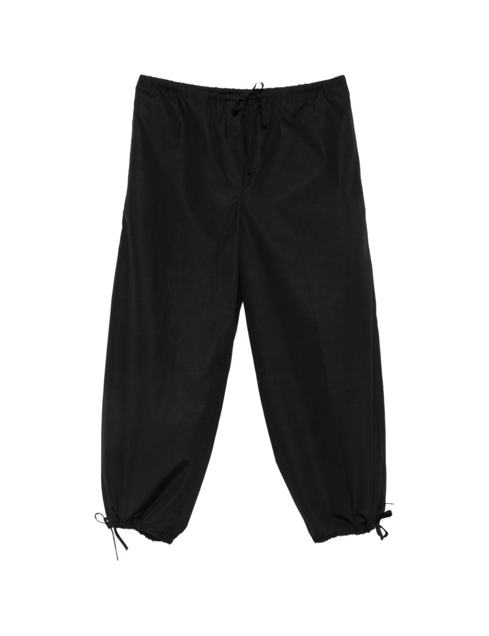 Pantaloni con coulisse in nero Toteme - donna 