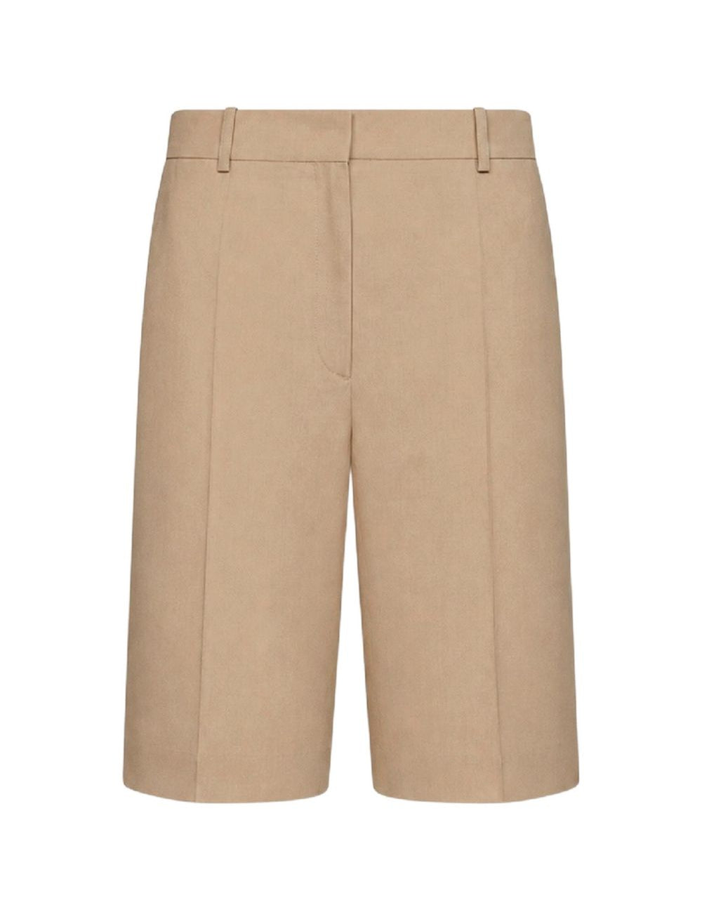 Shorts sartoriale in beige toteme - donna 