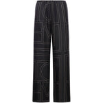 Pantaloni pigiama in nero toteme - donna 