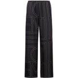 Pantaloni pigiama in nero toteme - donna 