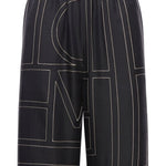 Pantaloni pigiama in nero toteme - donna 