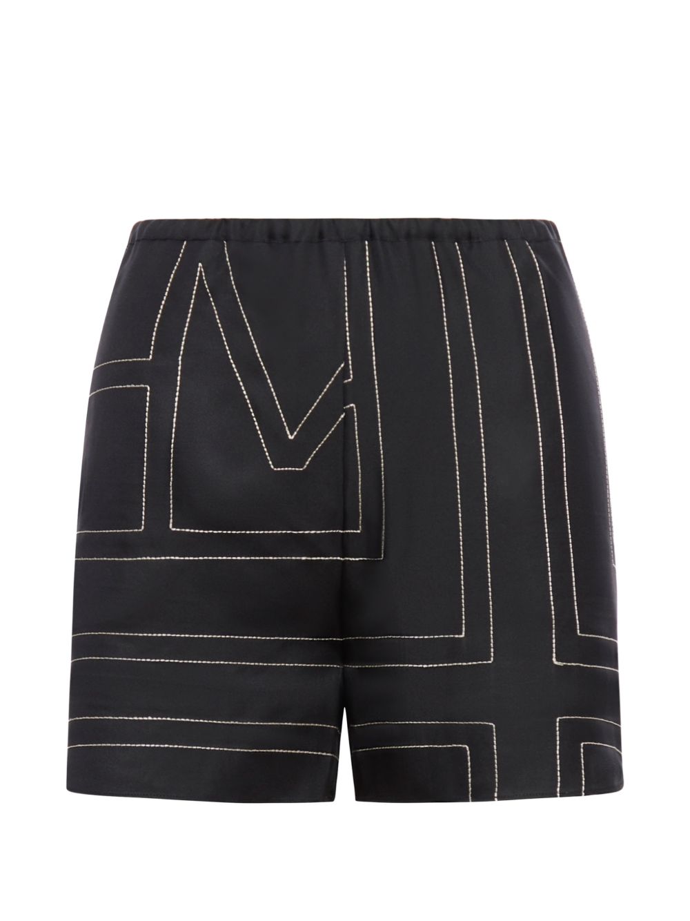 Shorts pigiama in avorio toteme - donna 