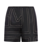 Shorts pigiama in avorio toteme - donna 