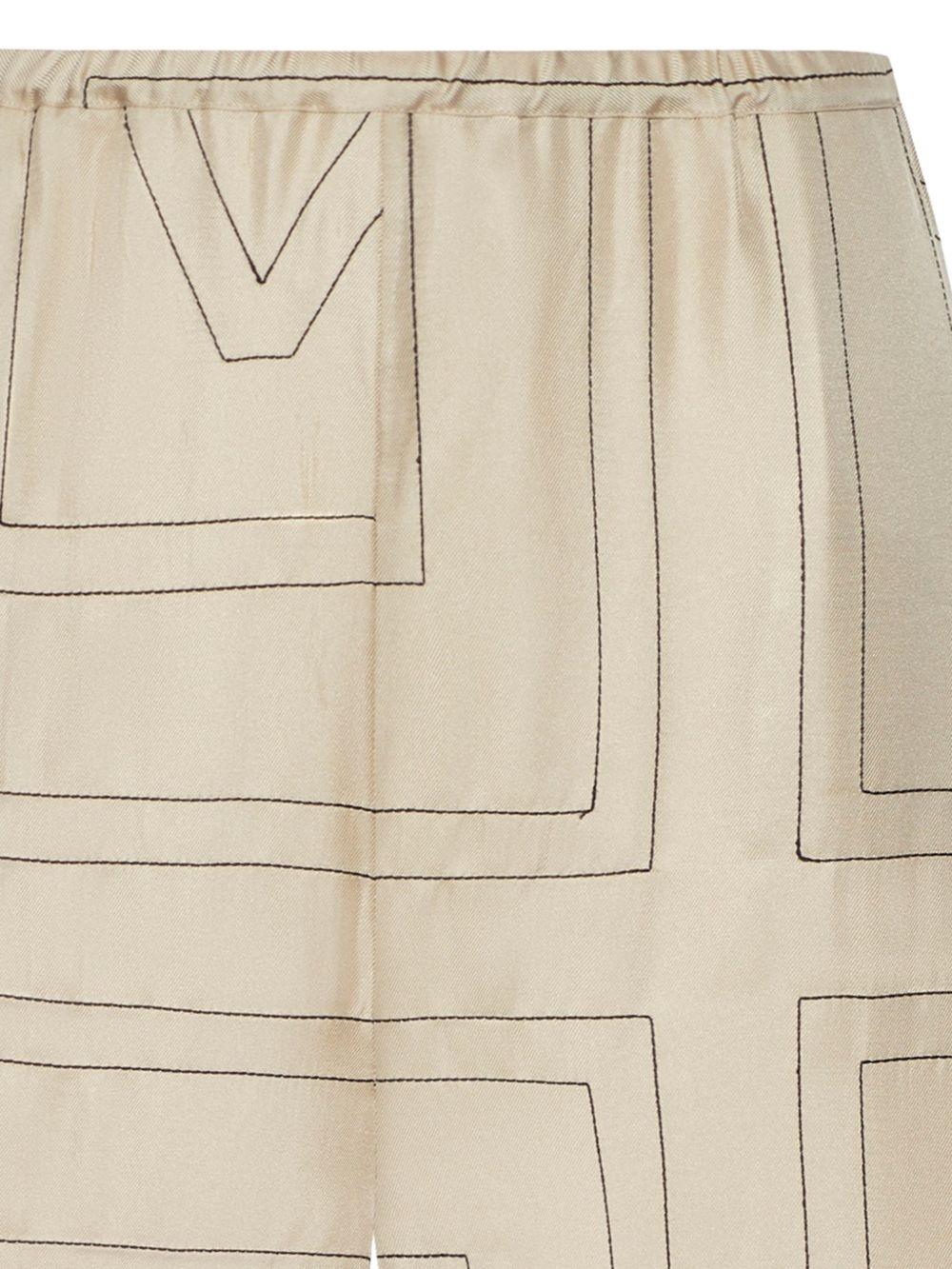 Shorts pigiama in avorio toteme - donna 