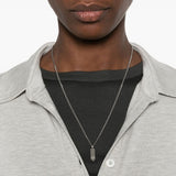 Camicia a maniche lunghe in grigio 