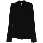Camicia a maniche lunghe in nero 