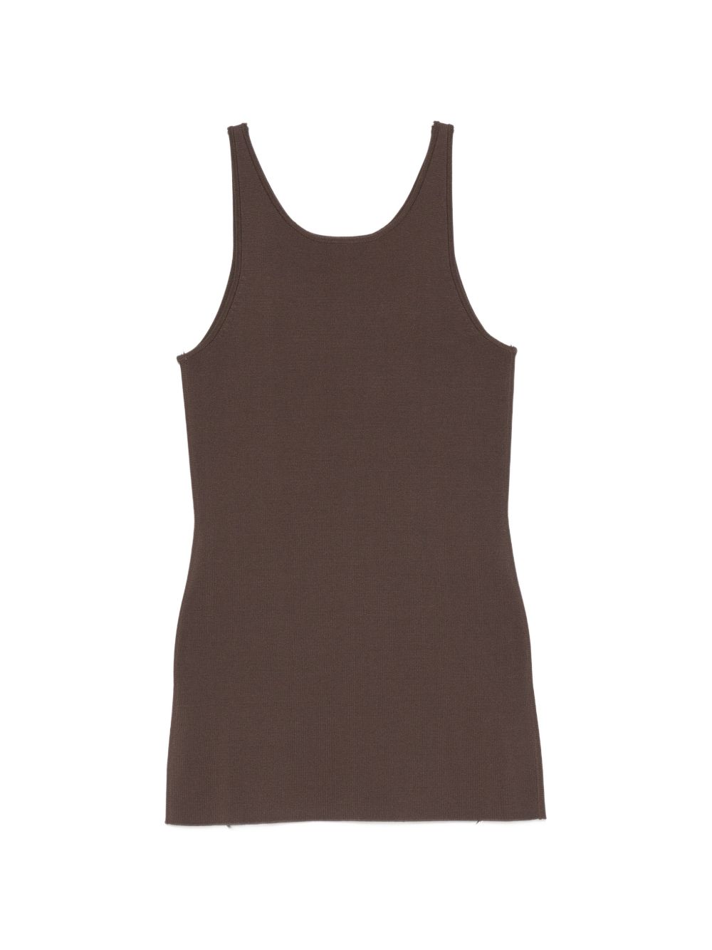 Canotta in maglia Toteme in marrone 