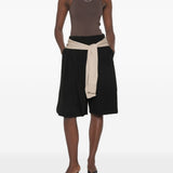 Canotta in maglia Toteme in marrone 