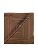 Toteme brown monogram silk scarf - women