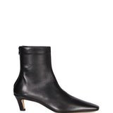 Stivaletti Nappa Mid-heel in nero 