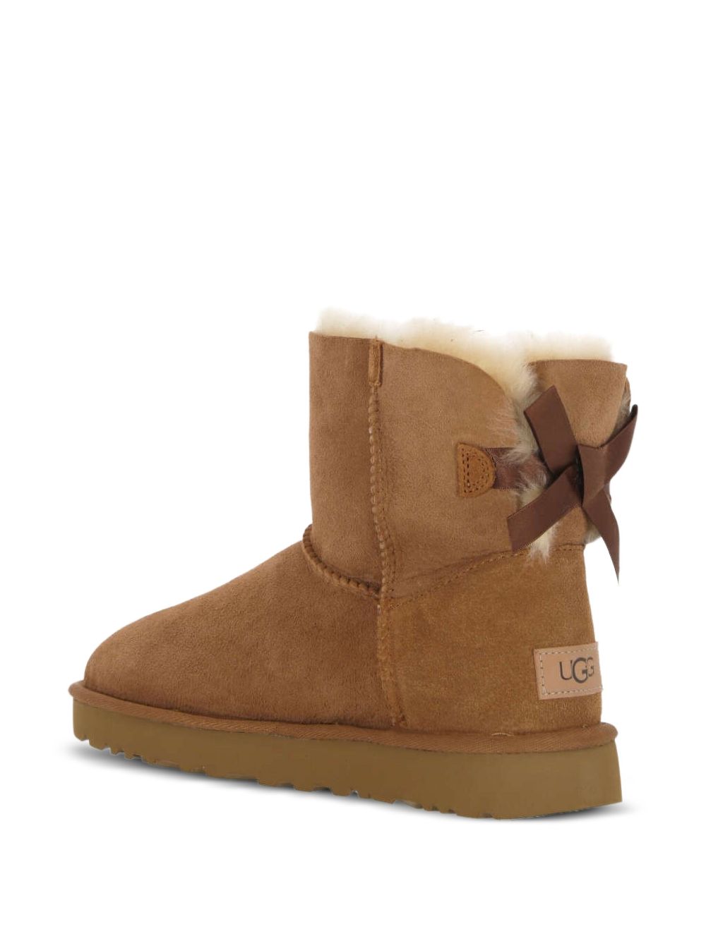 Stivaletti Mini Bailey Bow in beige 